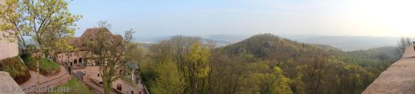 View from Wartburg Castle